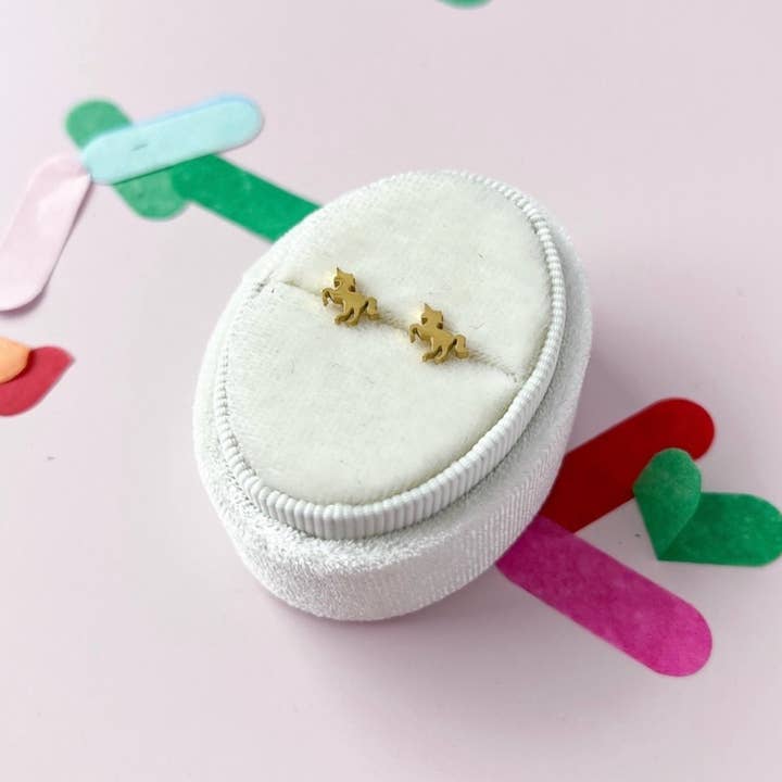 Pierced Co - Venta al por mayor Pendientes - Niños - Unicornios Clásicos