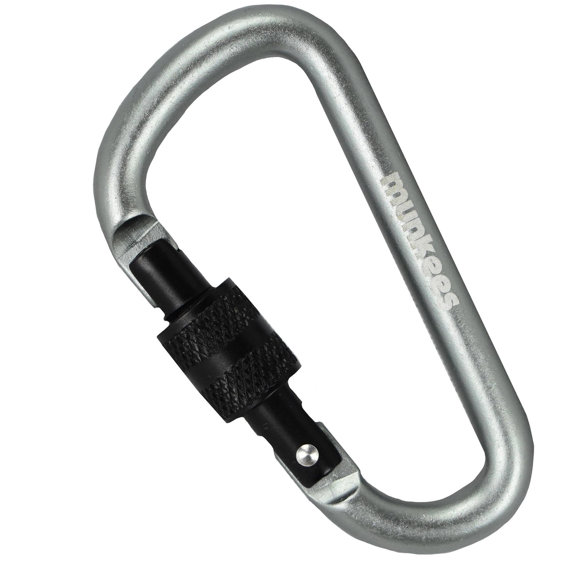 AceCamp - Wholesale Keychain - Unisex - D Shaped Carabiner with Screw Lock1