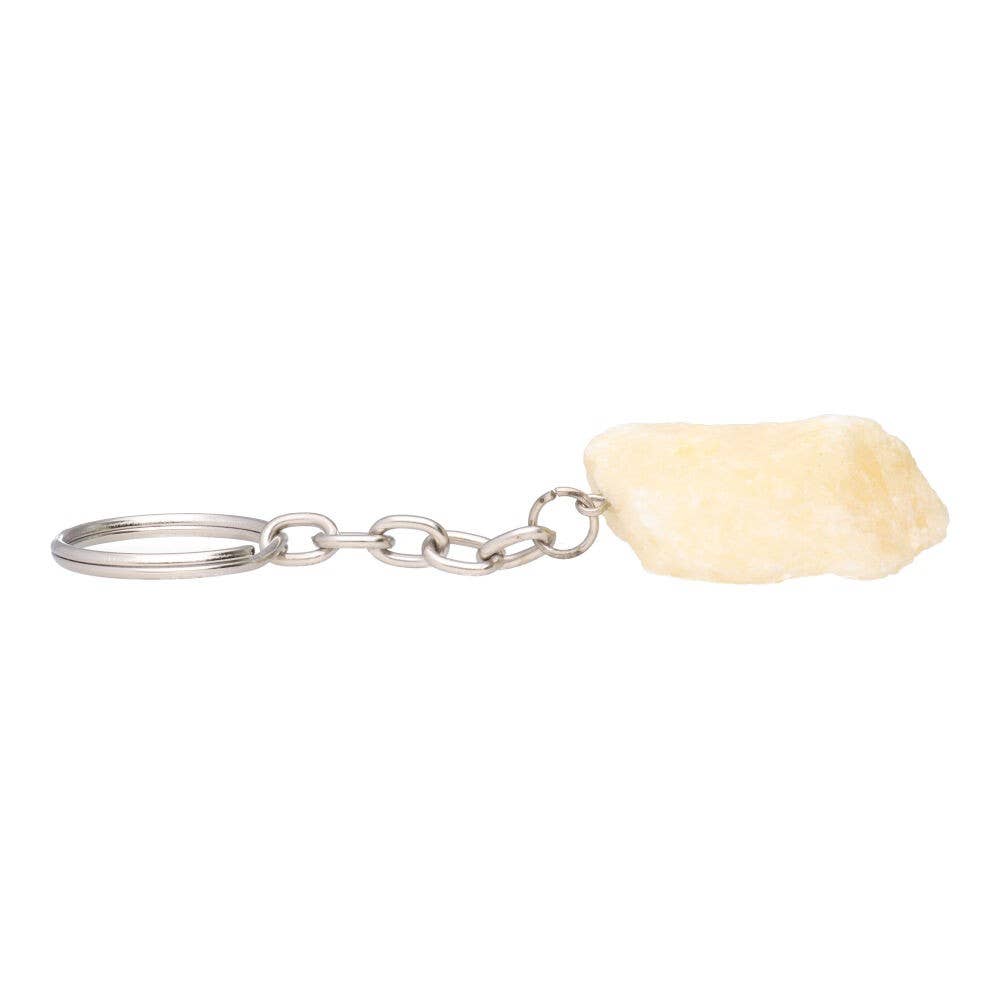 Vives de la Cortada S.L - Vendita all'ingrosso Portachiavi - Unisex - Portachiavi con calcite gialla grezza1