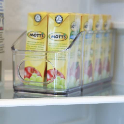 CORE KITCHEN Fridge Bin 4x10x4 - CL for wholesale by Core Home