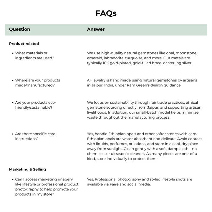 Rosa, verde, azul Pulseira Arco-Íris Pastel | Opala Peruana | Pulseira de Missangas para venda a revendedores na Faire5