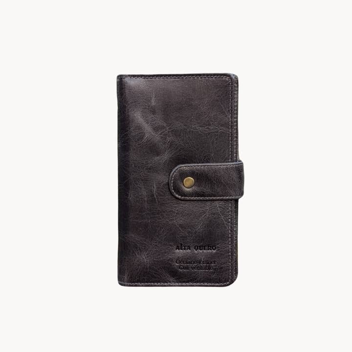 Alta Quero - Wholesale Wallet - Women's - Genuine Leather Ladies Wallet RFID – Black3