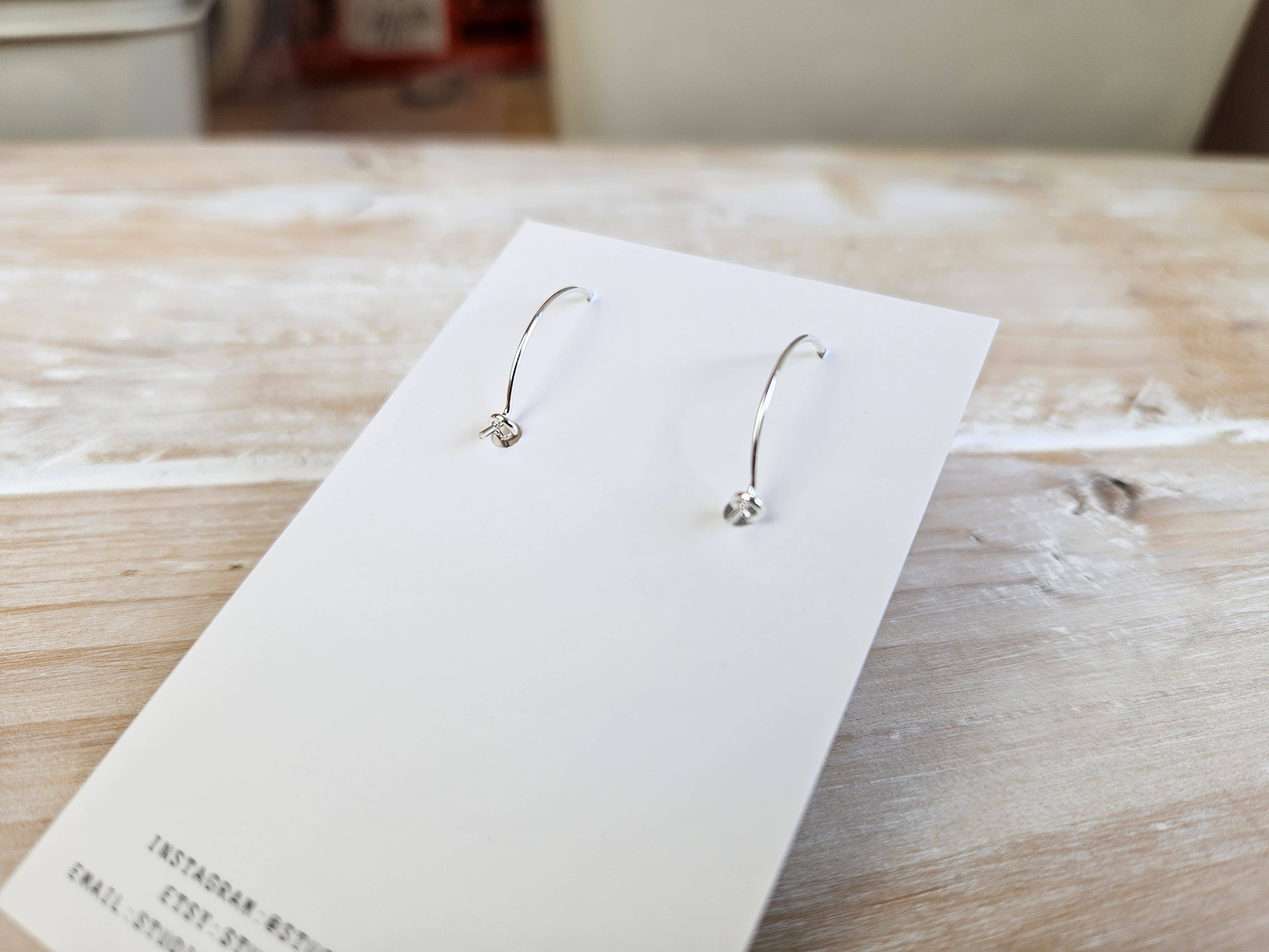 Studio 23 Ceramics – Großhandel Ohrhänger – Halbkreis-Ohrringpaar fallen lassen7