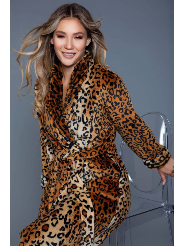 CC Wholesale Clothing – wholesale Morgonrock - Dam – Leopardrock