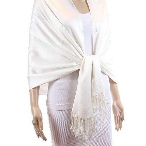 Original USA - Wholesale Scarf - Women's - Classic Cashmere Feel Pashmina0