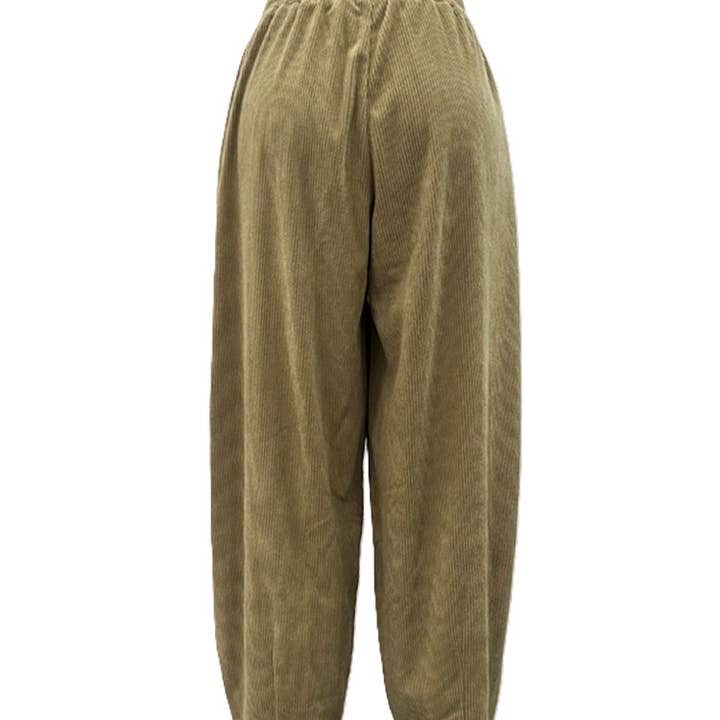 Rosa Clothing - Wholesale Pants - Women's - Fashionable Retro Corduroy Wide-Leg Pants1