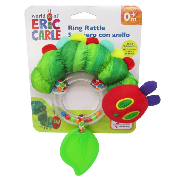 Kids Preferred - Wholesale Stuffed/Plush Toy - Kids & Baby - EC VHC Ring Rattle W/ Beads