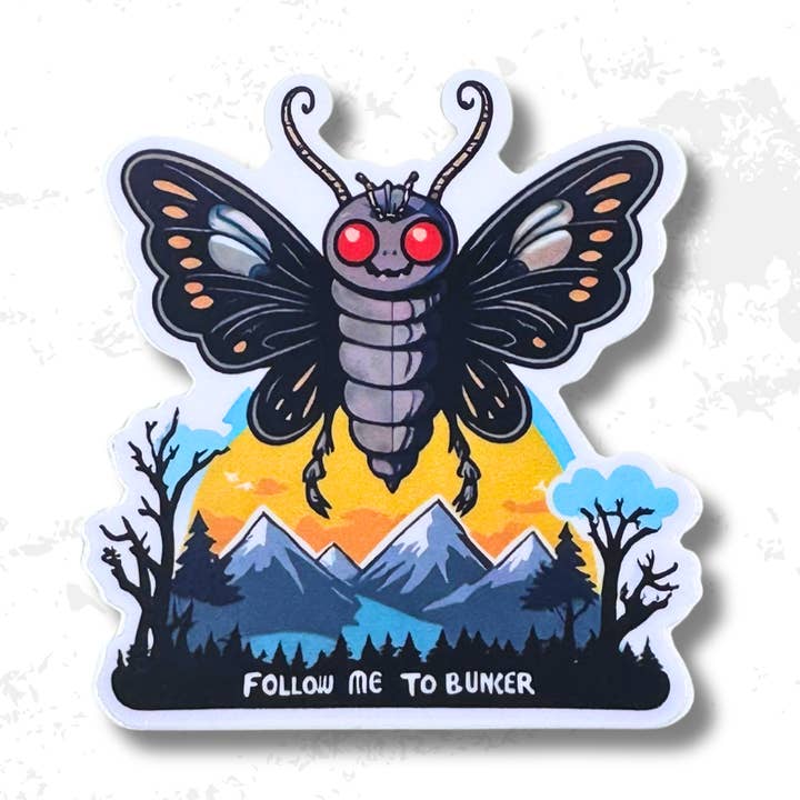 Follow me to Bunker Sticker for wholesale by The Strange Charm