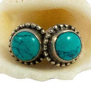 Turquoise earrings for wholesale by MADAME MELON