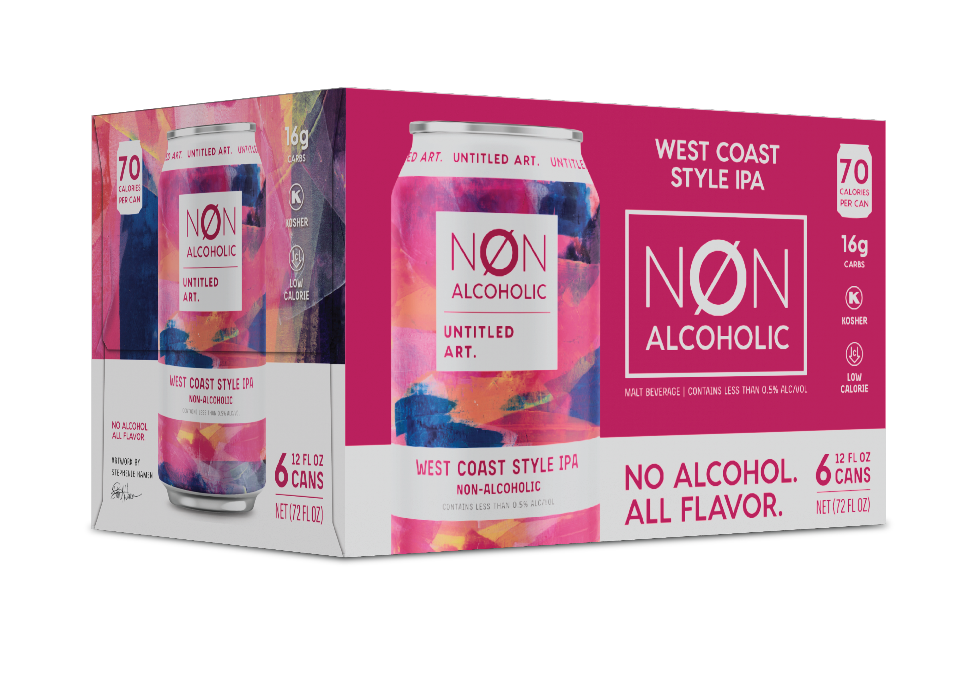 Untitled Art - Wholesale Non-Alcoholic Beer - FLVR! NA West Coast IPA1