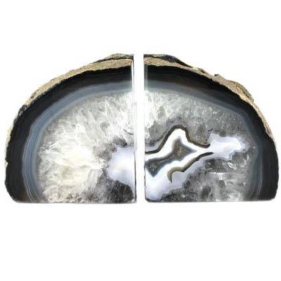 Agate Natural Book End Candle Holder for wholesale by Gemstone USA