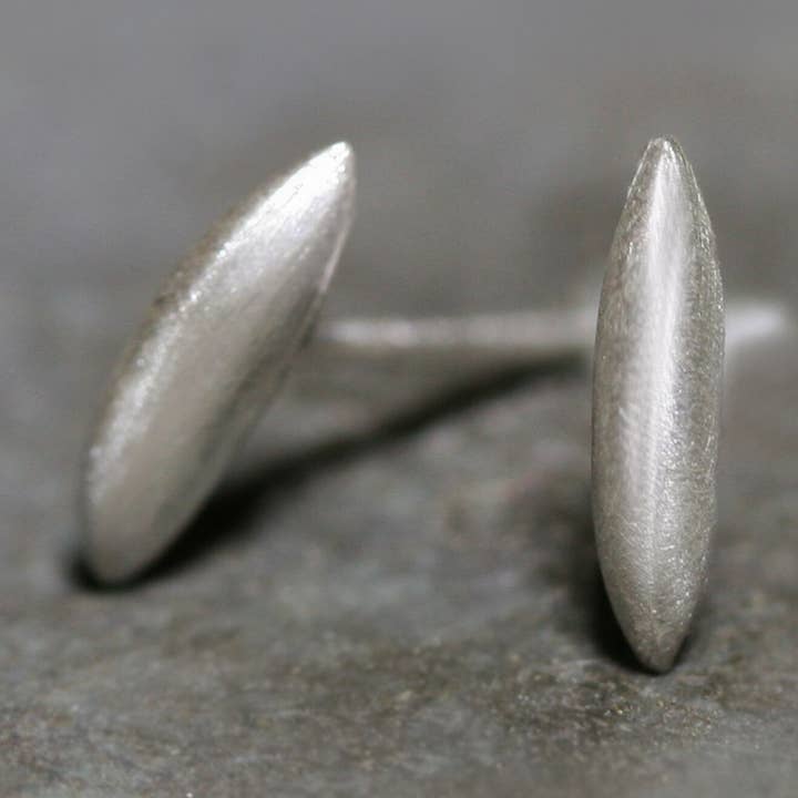 Michelle Chang - Wholesale Stud/Post Earrings - Seed Stud Earrings in Sterling Silver0