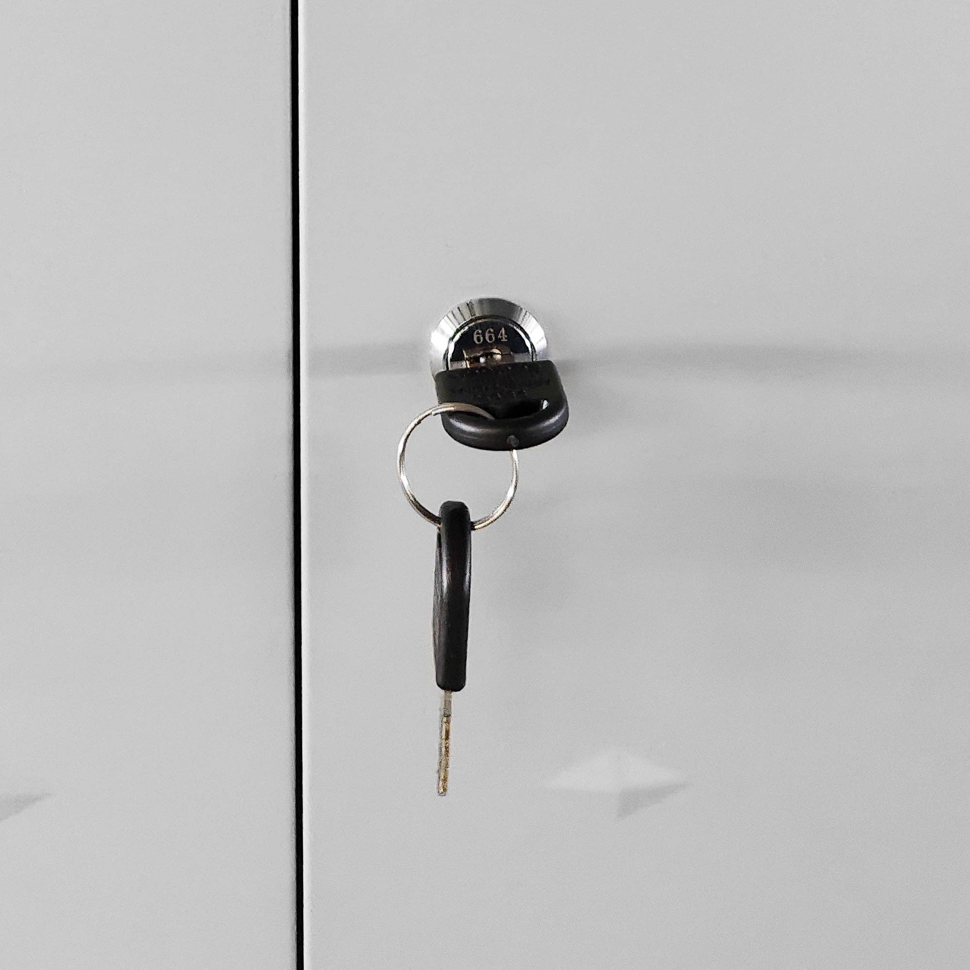 HOMYCASA DESIGN INC - Wholesale Cabinet - 71'H Black Gray Mobile Lockable Metal Garage Storage Cabinet16