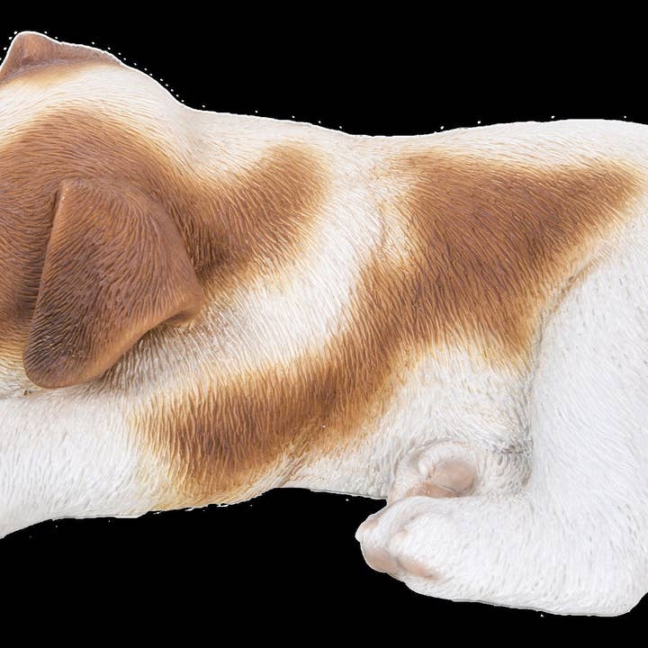 Hi-Line Gift Ltd. - Wholesale Decorative Figurine - Jack Russell Puppy Sleeping