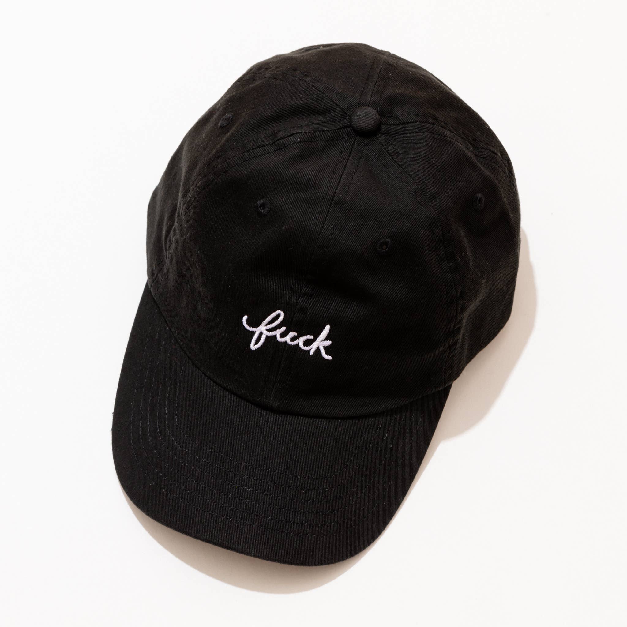 Larissa Loden - Wholesale Baseball Cap - Unisex - Fuck Script 100% Cotton Baseball Hat2
