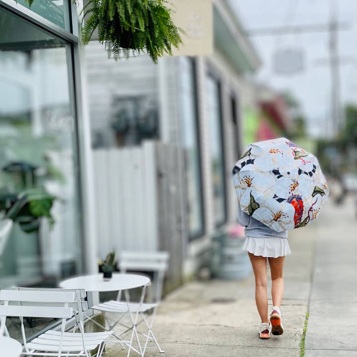 WHEREable Art, LLC – wholesale Umbrella – Women's – Fest Umbrella with UV Protection, Art by Kathy Schorr