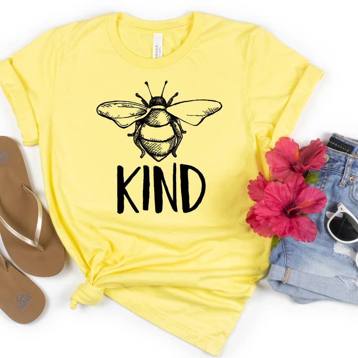Bee Kind for engroshandel hos Londas Trendy Tees