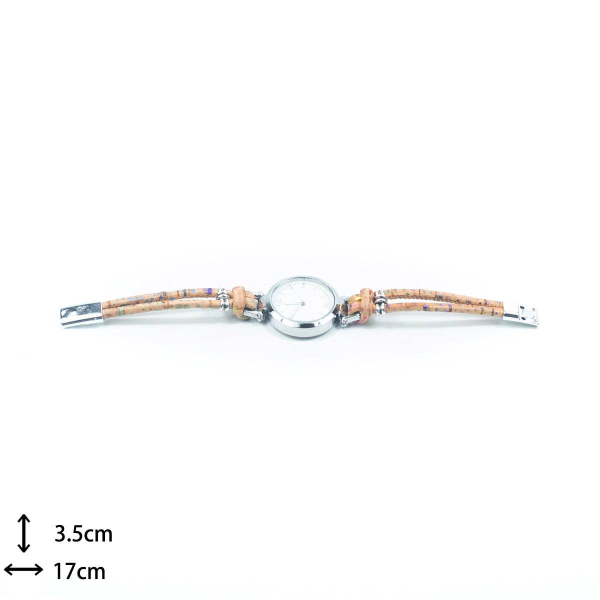 Meninas Bonitas Cork – wholesale Armbandsur - Dam – handgjord klocka i kork WA-1869