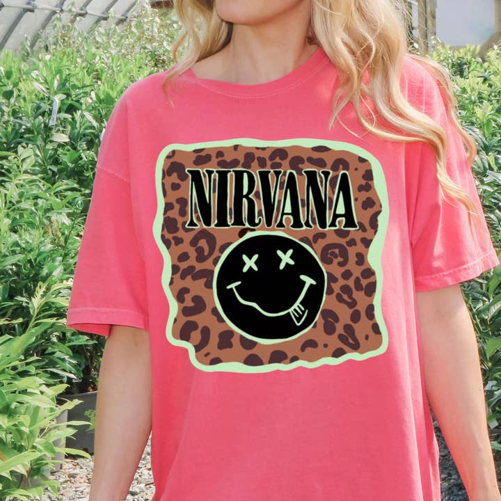 Band Smiley Comfort Color Tshirt for wholesale by Classy and Sassy Creations and Boutique