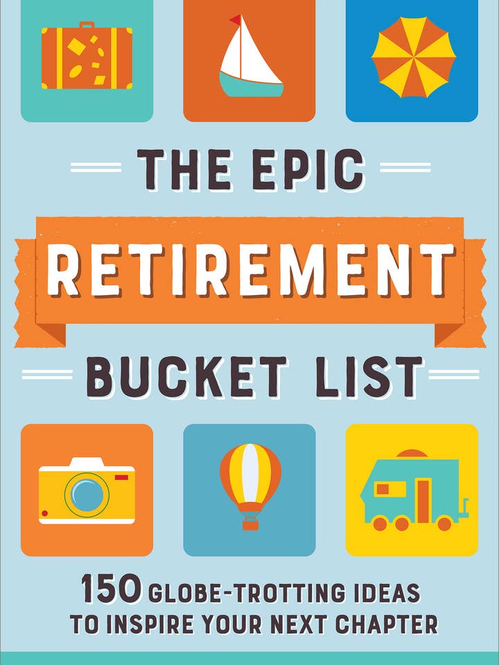 Epic Retirement Bucket List for wholesale by Sourcebooks