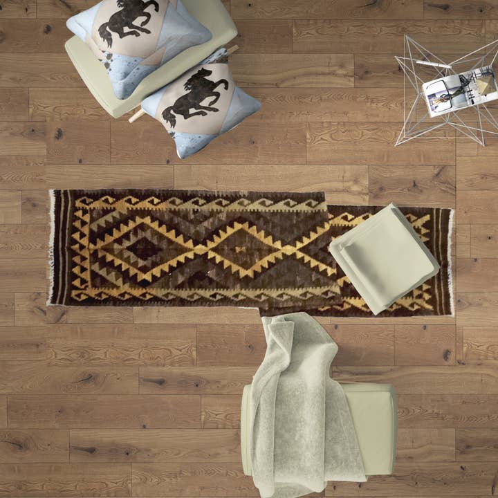 Geometrisk Mikado Kilim Tæppe for engroshandel hos Fybernots