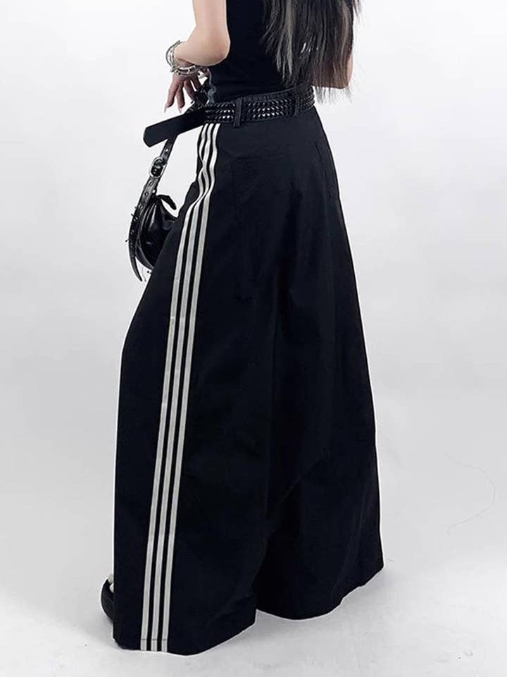 safistyle - Wholesale Skirt - Women's - Patchwork Denim Maxi Skirt5