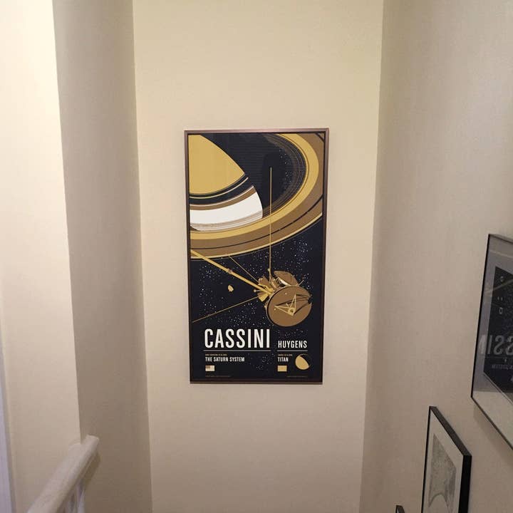 Cassini de la série de vaisseaux spatiaux robotiques historiques pour la vente par Chop Shop Store