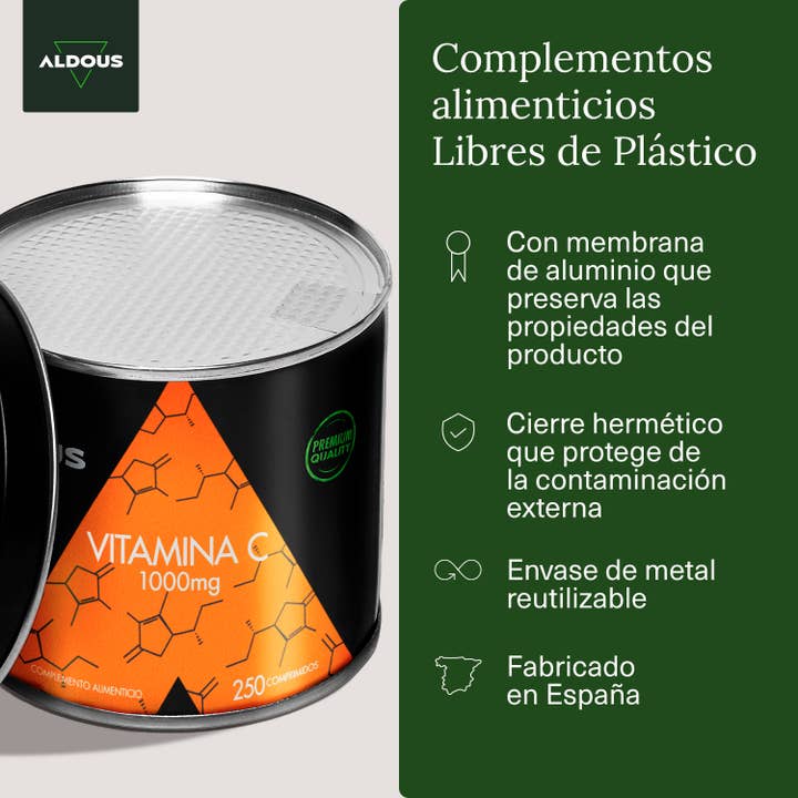 Aldous Bio – Großhandel Nahrungsergänzungsmittel in der Schwangerschaft – Schwangerschaft & Stillzeit – Aldous Pure Vitamin C 1000 mg | 250 Tabletten5