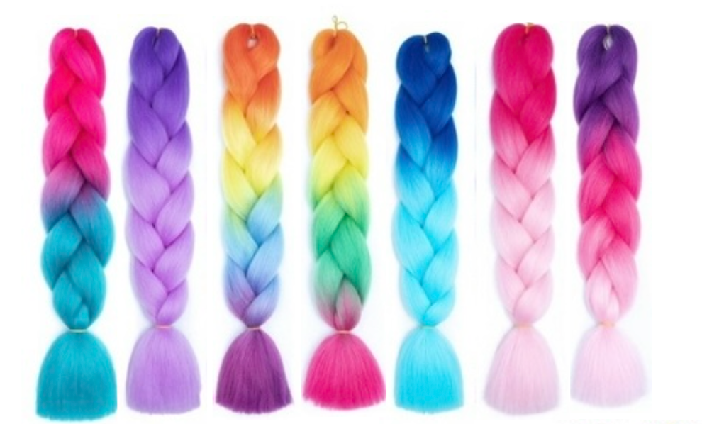 Tangled Hair Care - Wholesale Hair Extensions - Synthetic Braiding Hair - Pink Ombre4