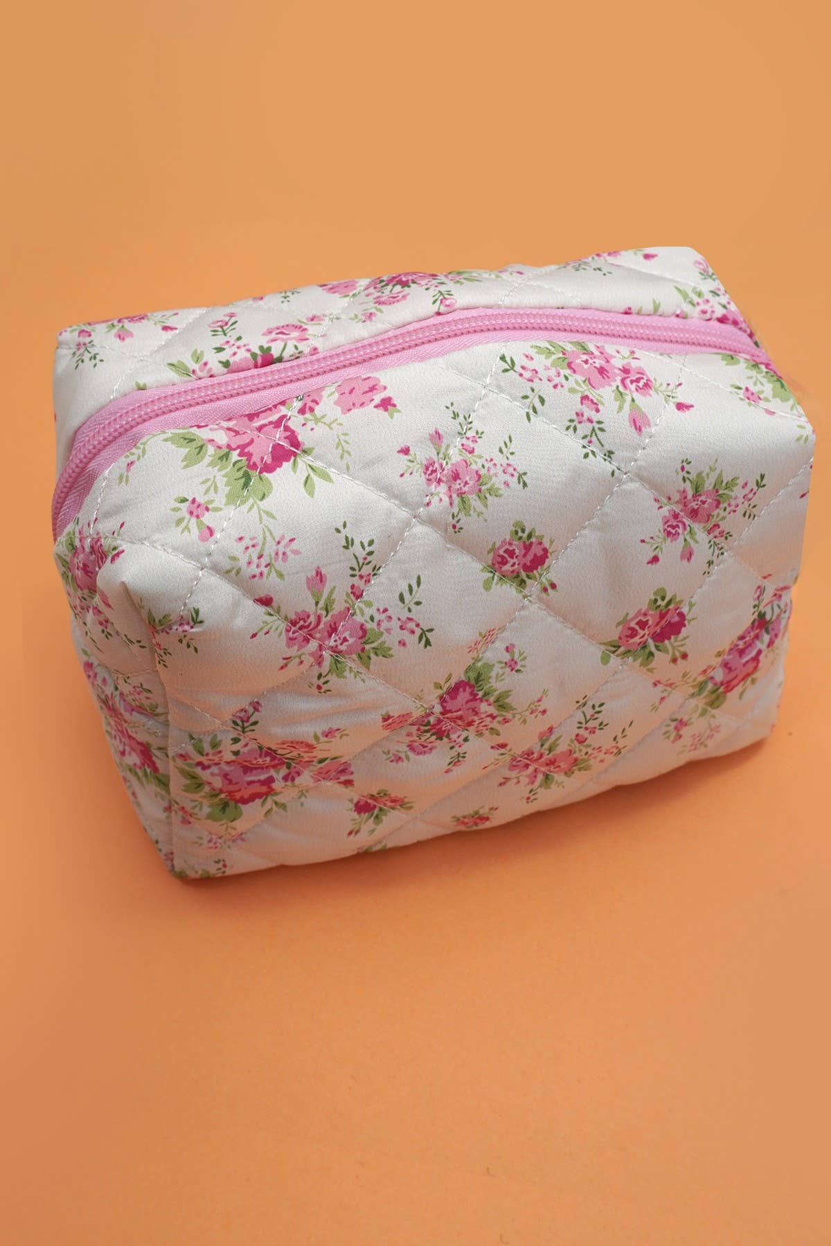 JOSSLYN by wall to wall - Wholesale Makeup/Cosmetic Bag - FLORAL TOILE PATTERN MAKEUP COSMETIC POUCH BAG | 40P5622