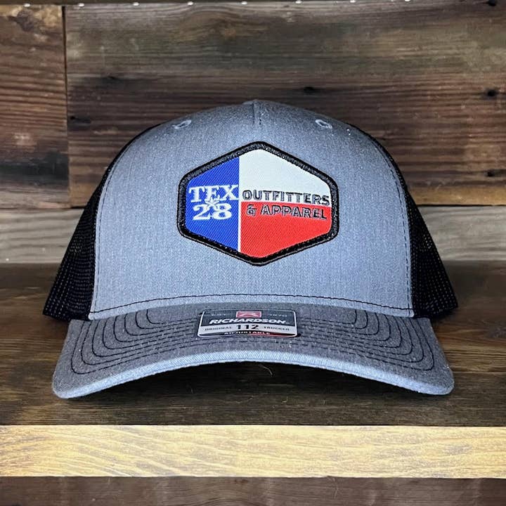 Chapeau brodé Tex 28 Outfitters and Apparel Trucker pour la vente par Tex 28 Apparel