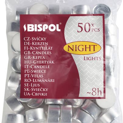 Unscented Tealight - 8h for wholesale by Ancient Wisdom