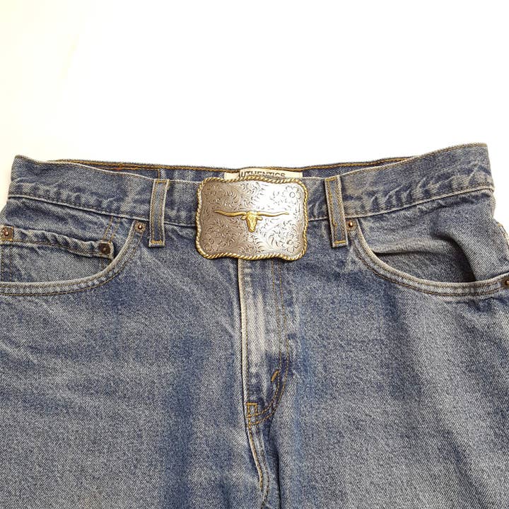 Axesoria West - Wholesale Belt Buckle - Unisex - Buckle: Western Long Horn Buckle4