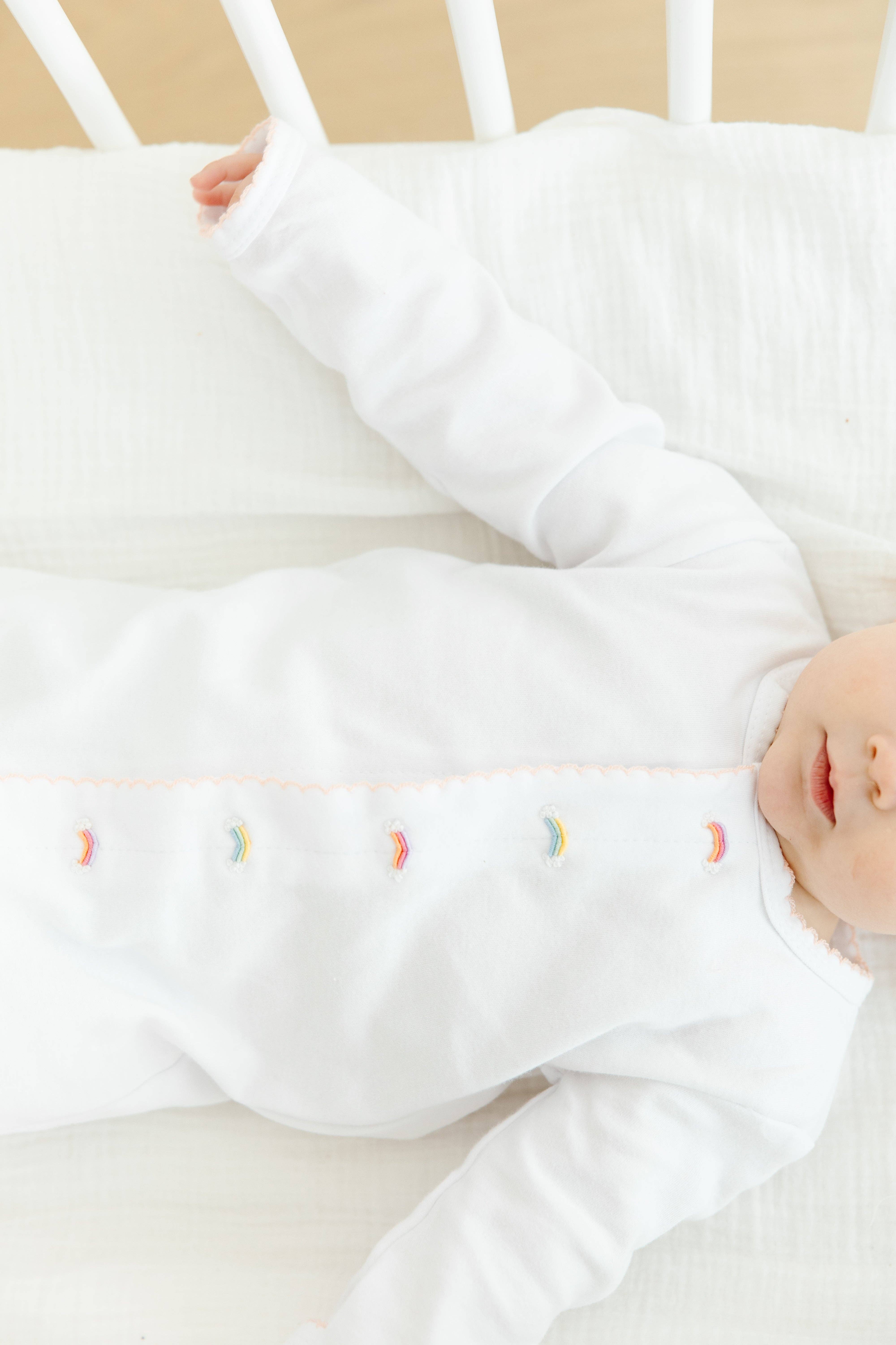 Winn and William - Wholesale Sleepsuit - Baby - Rainbows Sleeper5