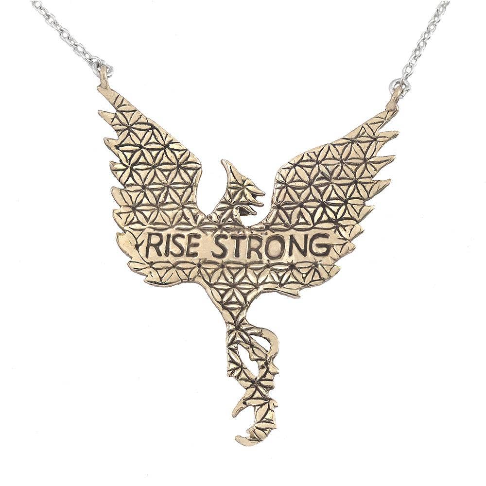 Jewelry Evolution - Wholesale Pendant/Charm Necklace - Phoenix "Rise Strong" Necklace5
