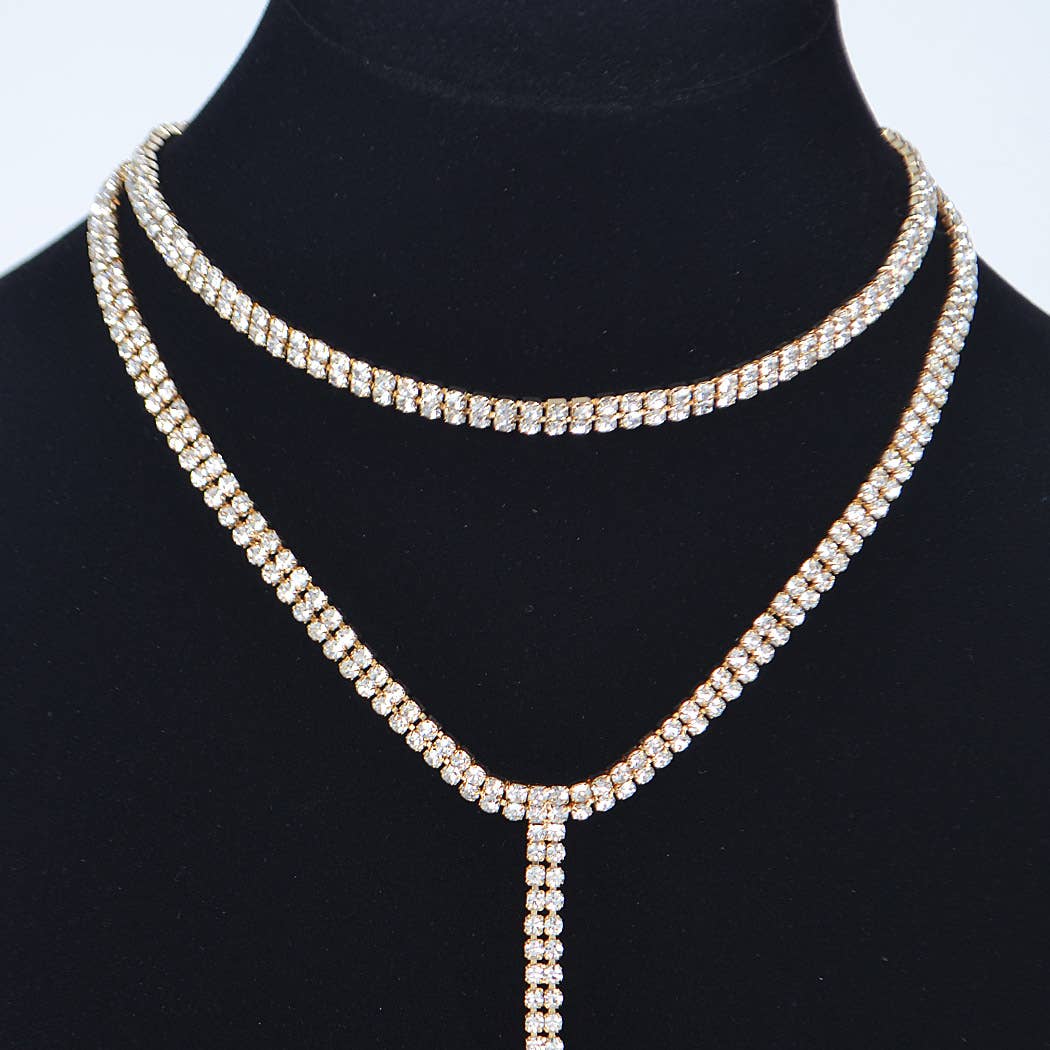 3AM BY H&D ACCESSORIES – Engroshandel Choker/colliers – Fashionista lang Choker halskæde6