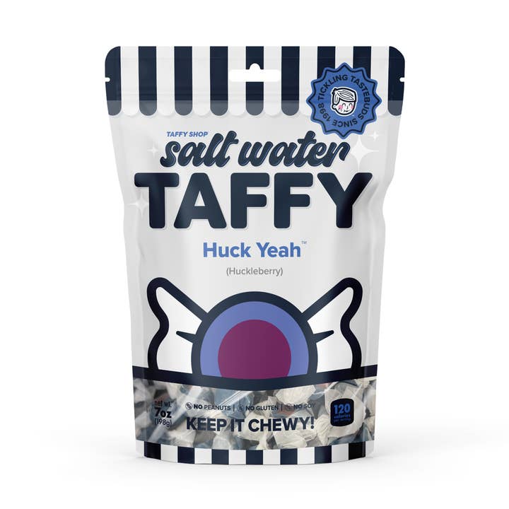 Huck Yeah™ Taffy (Huckleberry) for wholesale by Taffy Shop