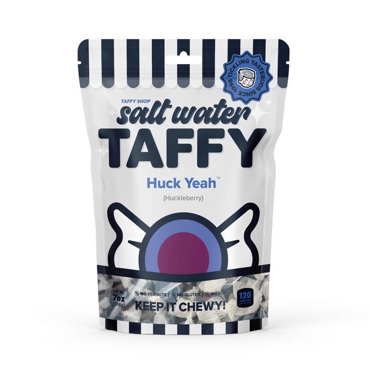 Huck Yeah™ Taffy (Huckleberry) for wholesale by Taffy Shop