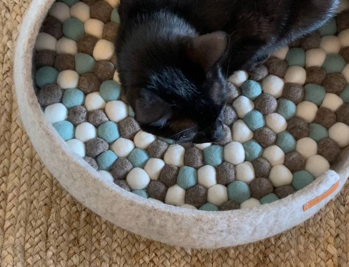 Mishum - Wholesale Pet Bed - Cat/Dog - Pet Bed Basket Felt Wool14