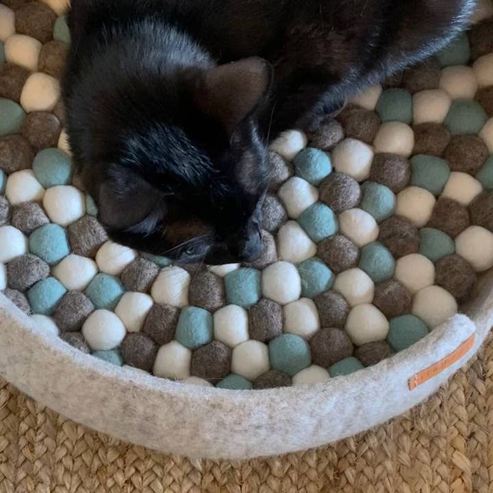 Mishum - Vendita all'ingrosso Letto - Cani e gatti - Cestino per animali domestici in feltro14