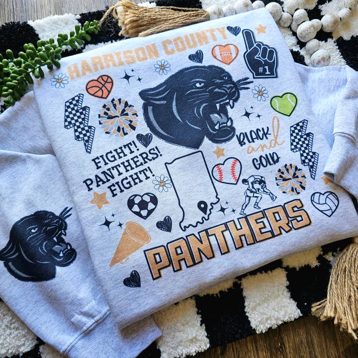 Sudaderas personalizadas con espíritu de equipo para venta al por mayor de Retro Raccoon Creations