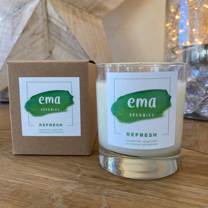 Refresh Candle for wholesale by EMA ORGANICS