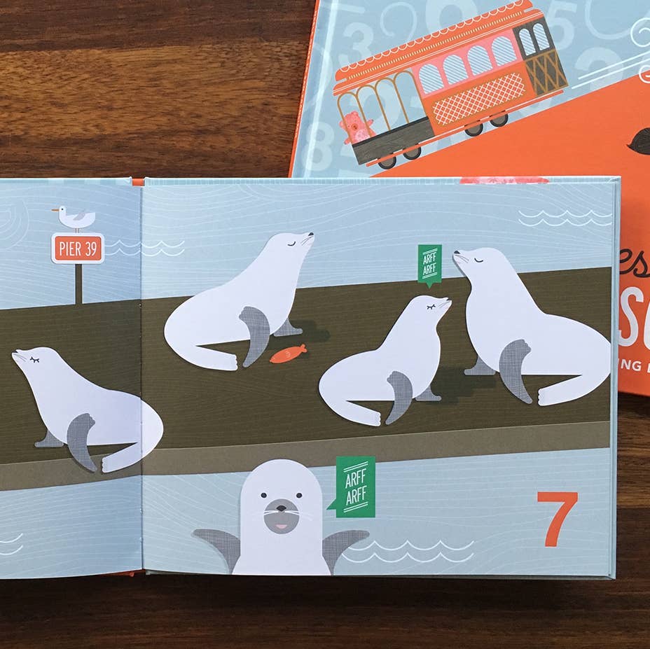 Meenal Patel Studio - Wholesale Preschool Book (3-5) - Neela Goes to San Francisco Children's Book3