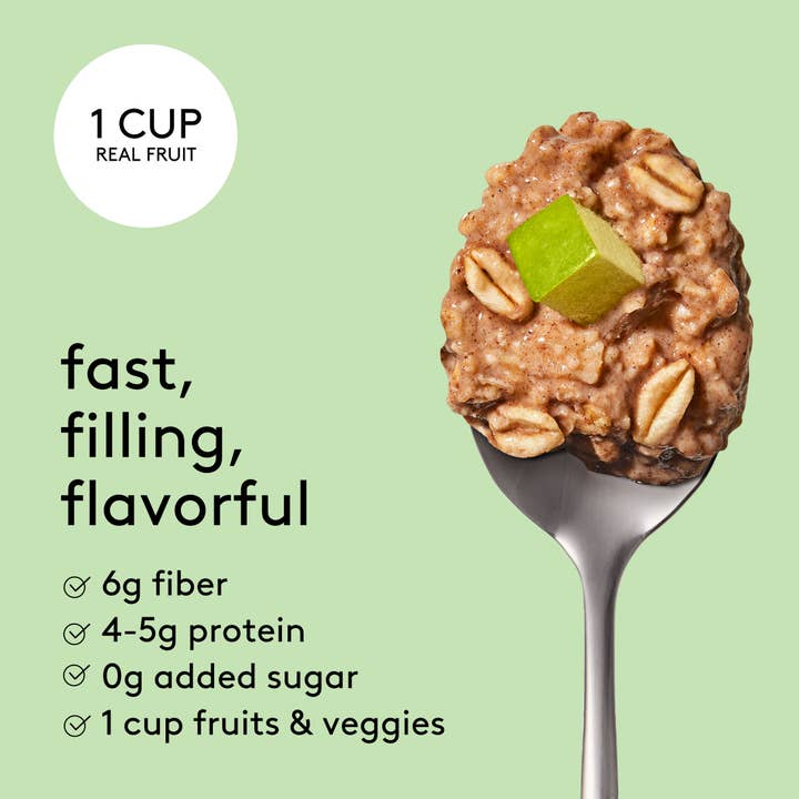 kencko - Wholesale Oats - Apple Cinnamon Organic Fruit Oatmeal Mix (6 cups)4