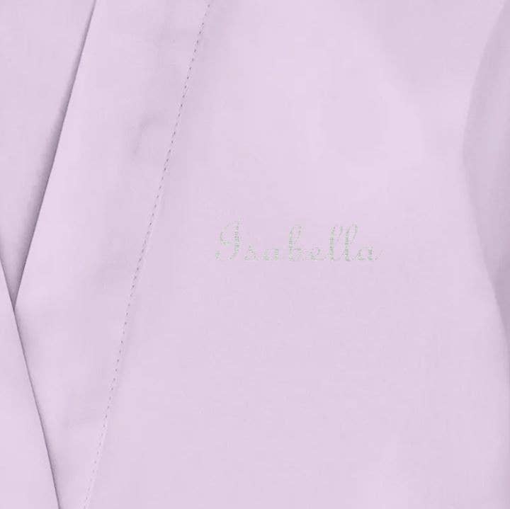 Weddingstar Inc. - Wholesale Badjas - Kinderen - Satijnen ochtendjas voor bruidsmeisjes met zakken - 15 kleuren8