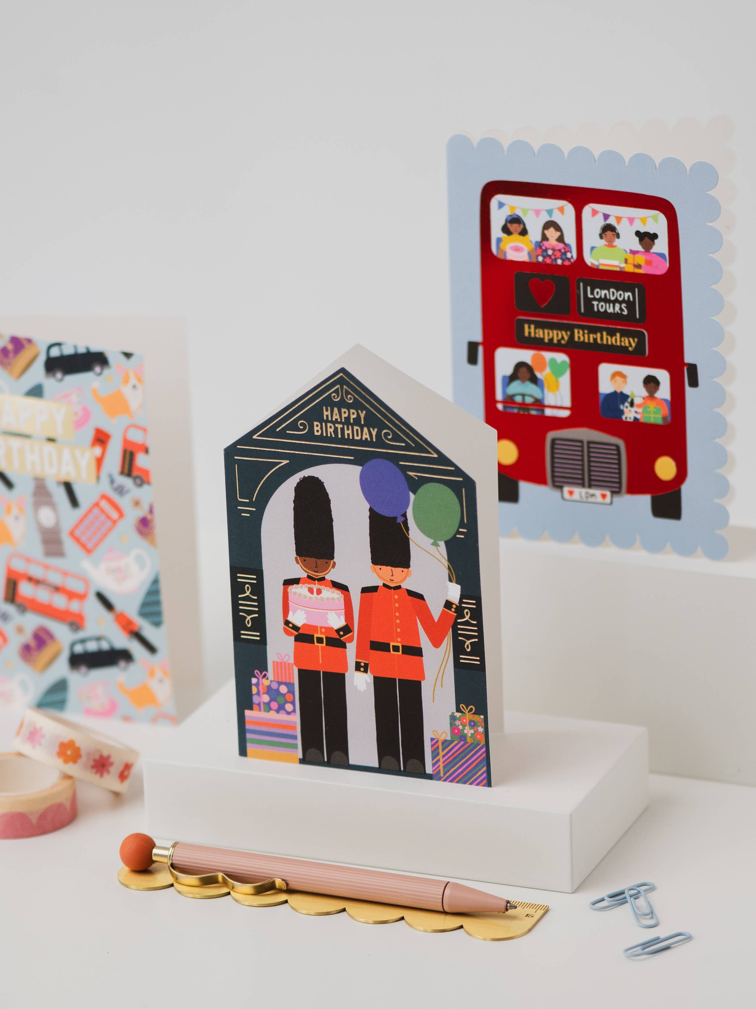 Mifkins - Wholesale Birthday Card - London Guards Birthday Card | London Icon Card7