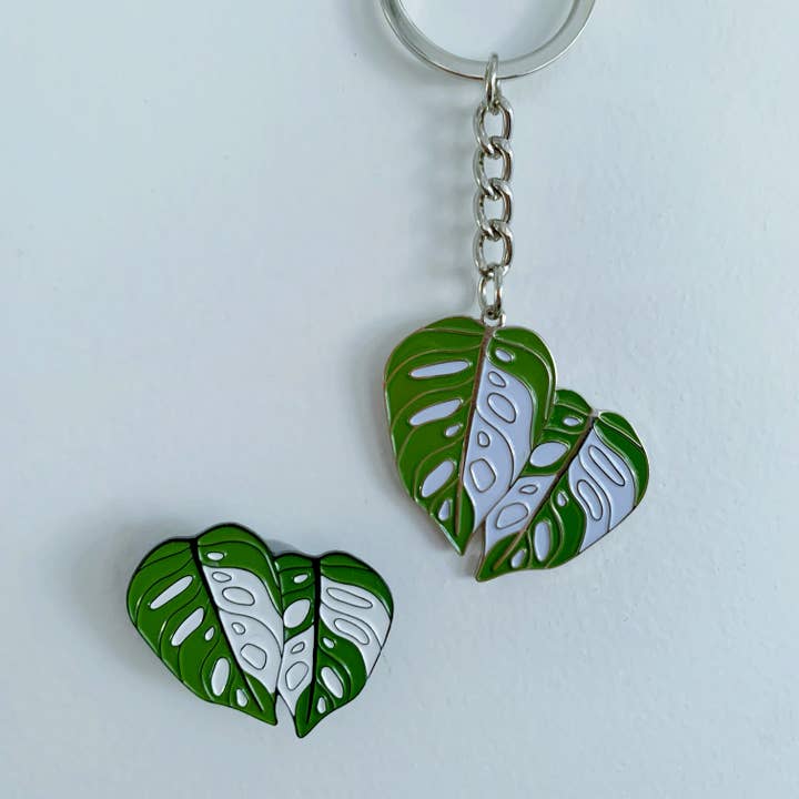 Bunter Adansonii Pin/Schlüsselring für den Großhandel von Luxe Foliage