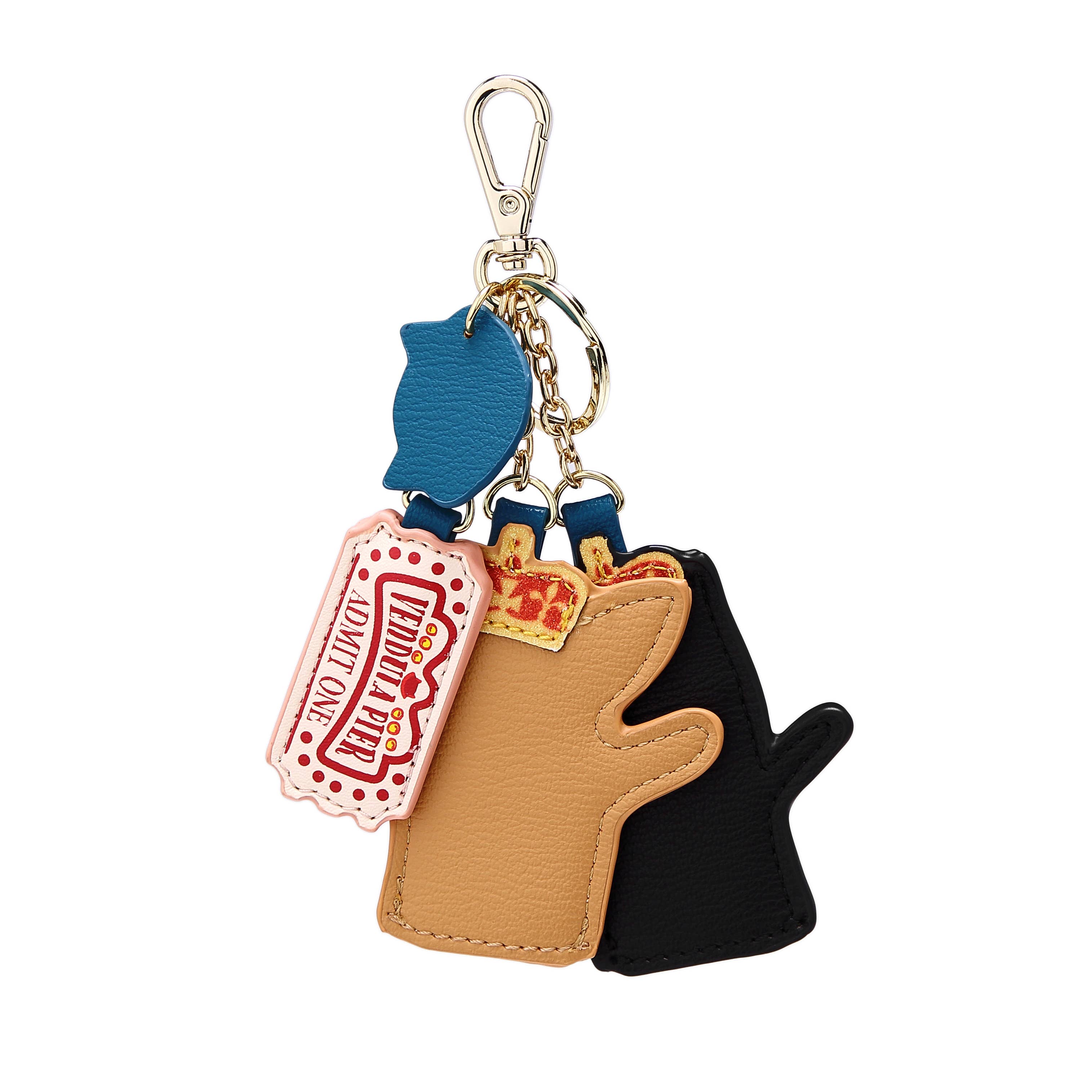 Vendula London Ltd - Wholesale Keychain - Women's - Vendula Heritage Edwardian Pier Puppets Key Charm1