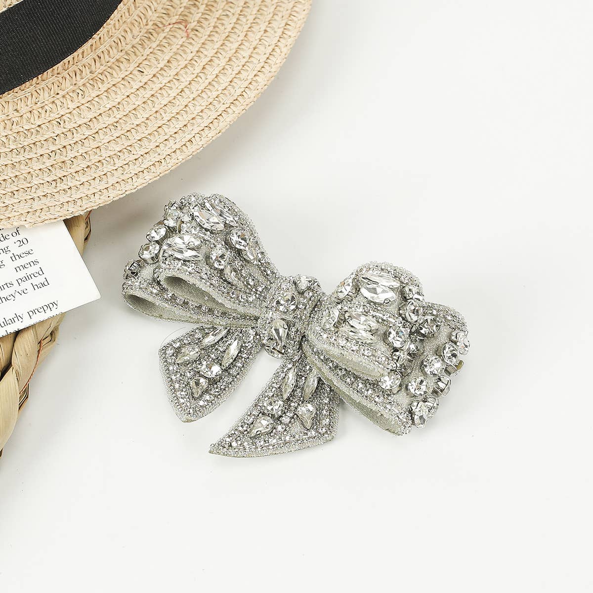 eitairs art gifts – Großhandel Schuhzubehör – Unisex – Strass-Schuhclips mit Schleife, Brautschmuck für Hochzeitschuhe1