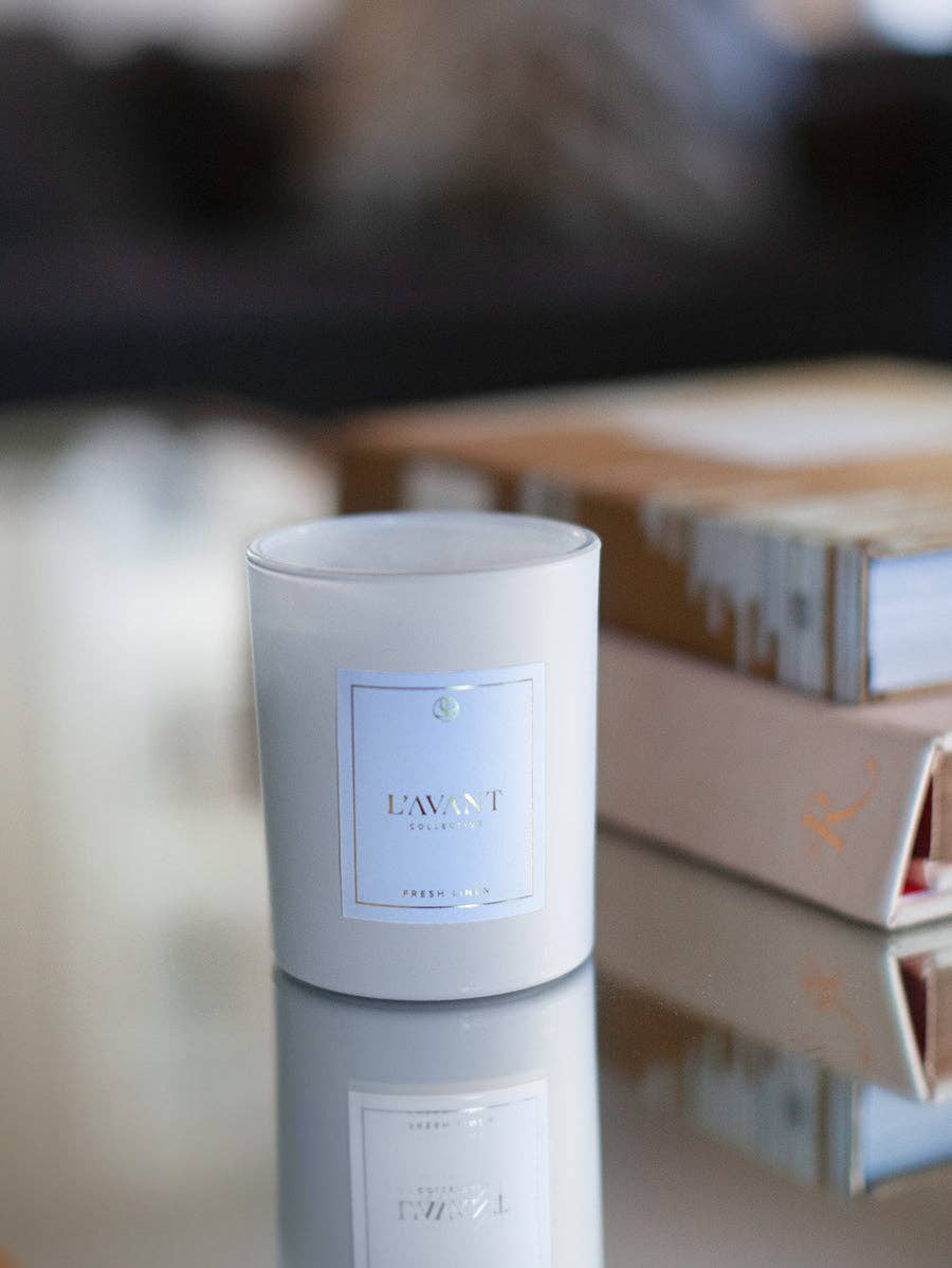 L'AVANT Collective - Wholesale Jar/Filled Candle - Fresh Linen Candle1
